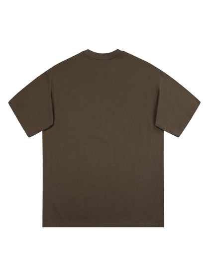 Original Creative Map Flag Print T-shirt 