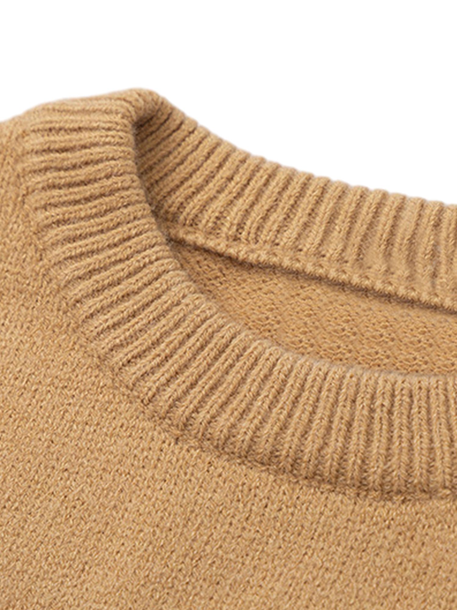 Contrast Stitching Star Sweater | Thesupermade®