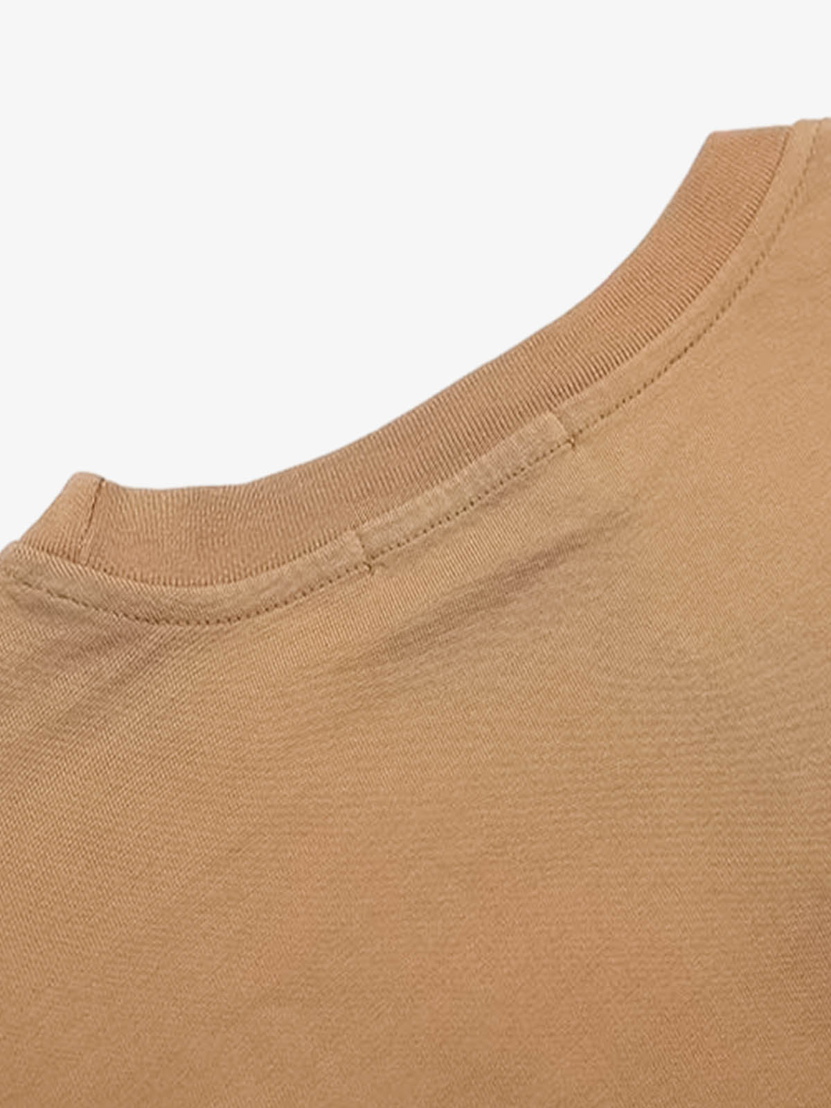 Letter Printed Washed Distressed Gradient Long Sleeve T-Shirt 