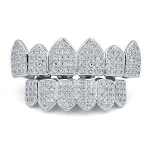 Vampire Teeth Zircon Braces 