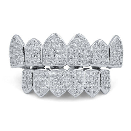 Vampire Teeth Zircon Braces 