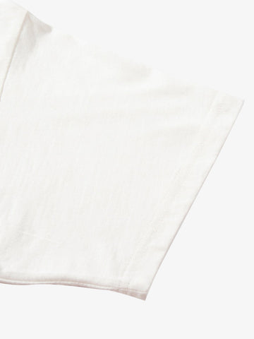 White 100% Cotton Crew Neck T-Shirt – Soft Lightweight Casual Tee