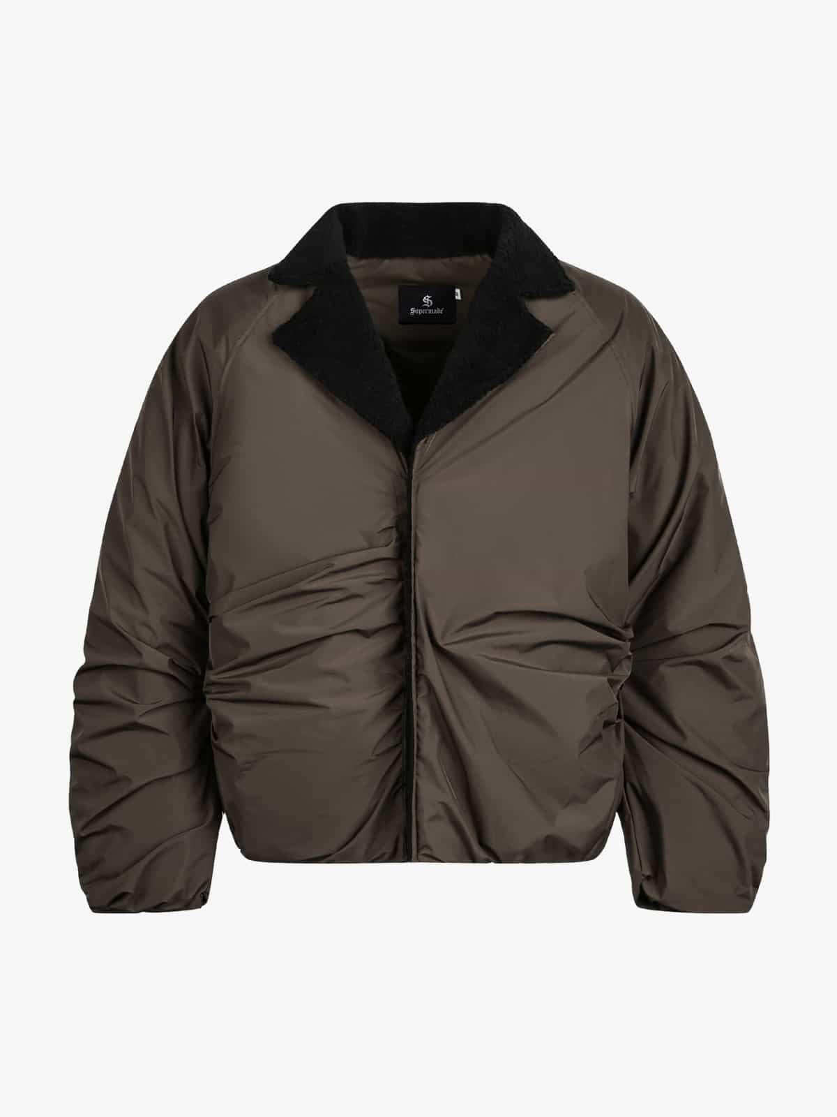 Winter Essential Bomber Jacket with Faux Fur Trimmed Hood 