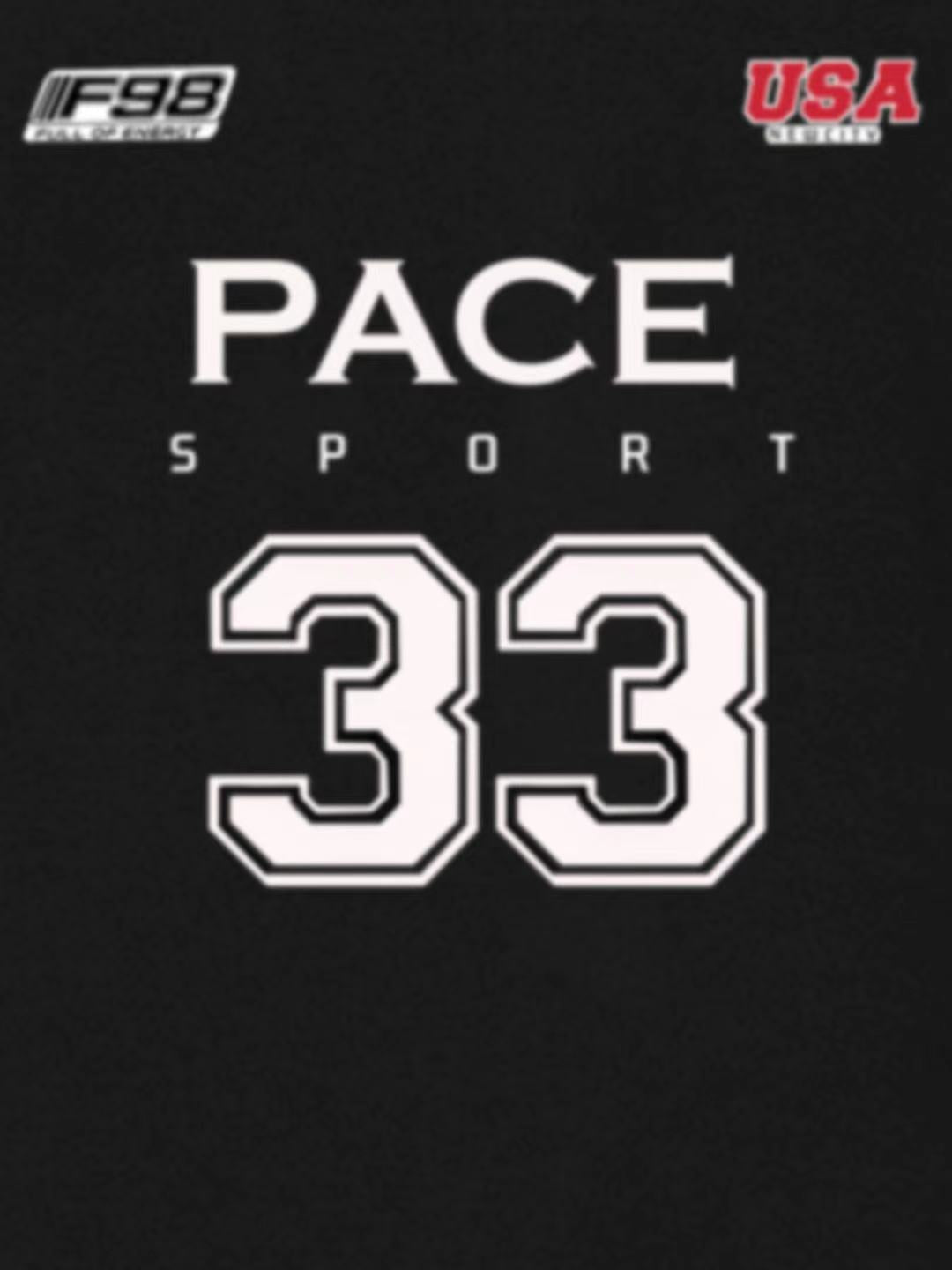 33 Number Jersey Long Sleeve Sweatshirt 