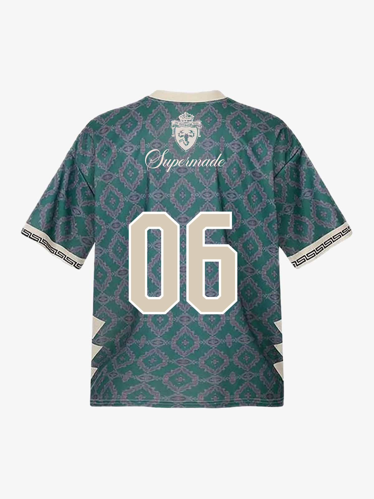 Supermade Classic Retro Baroque Pattern Jersey Design Customization 