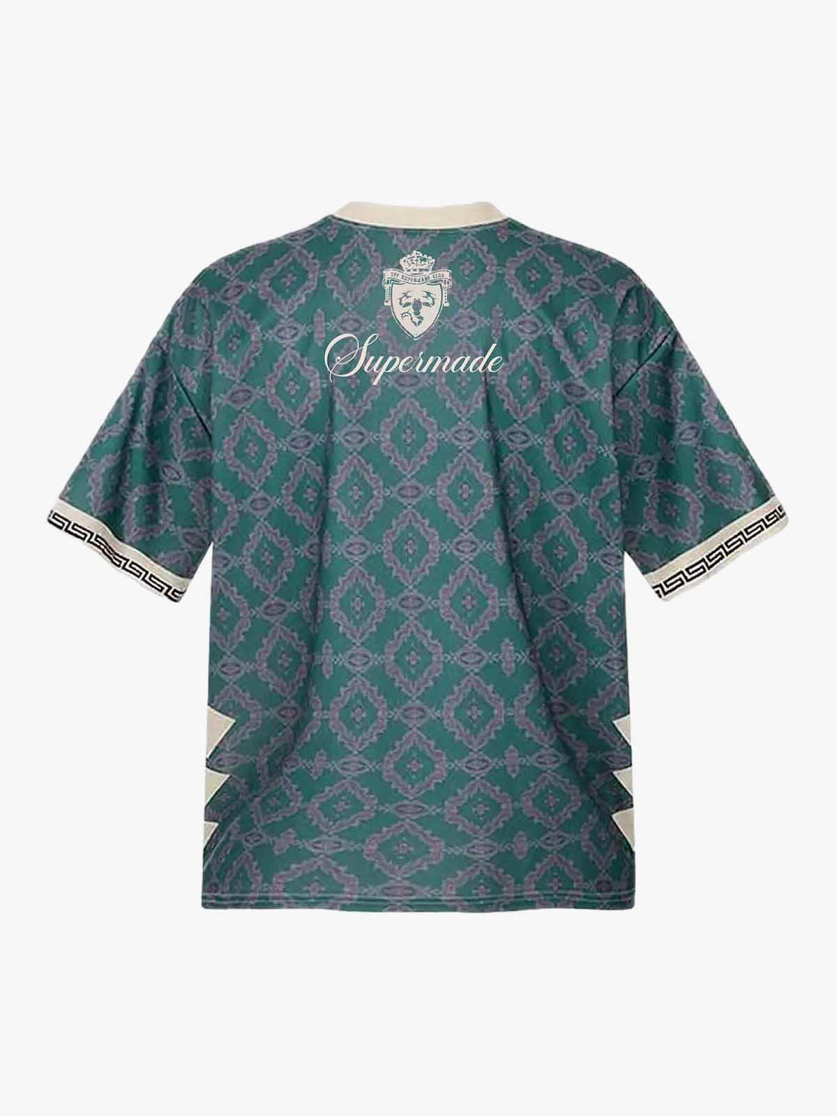 Supermade Classic Retro Baroque Pattern Jersey Design Customization 