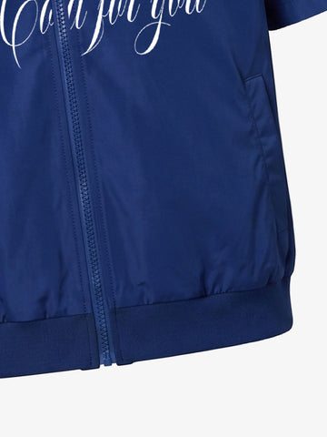 Star Print Short Sleeve Jacket