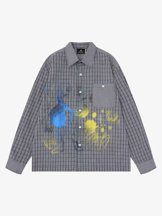 Graffiti Print Shirt