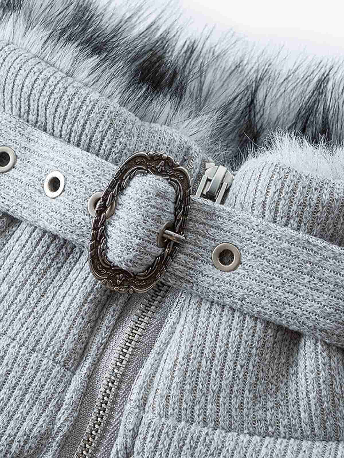 Union Jack Heart Graphic Padded Coat