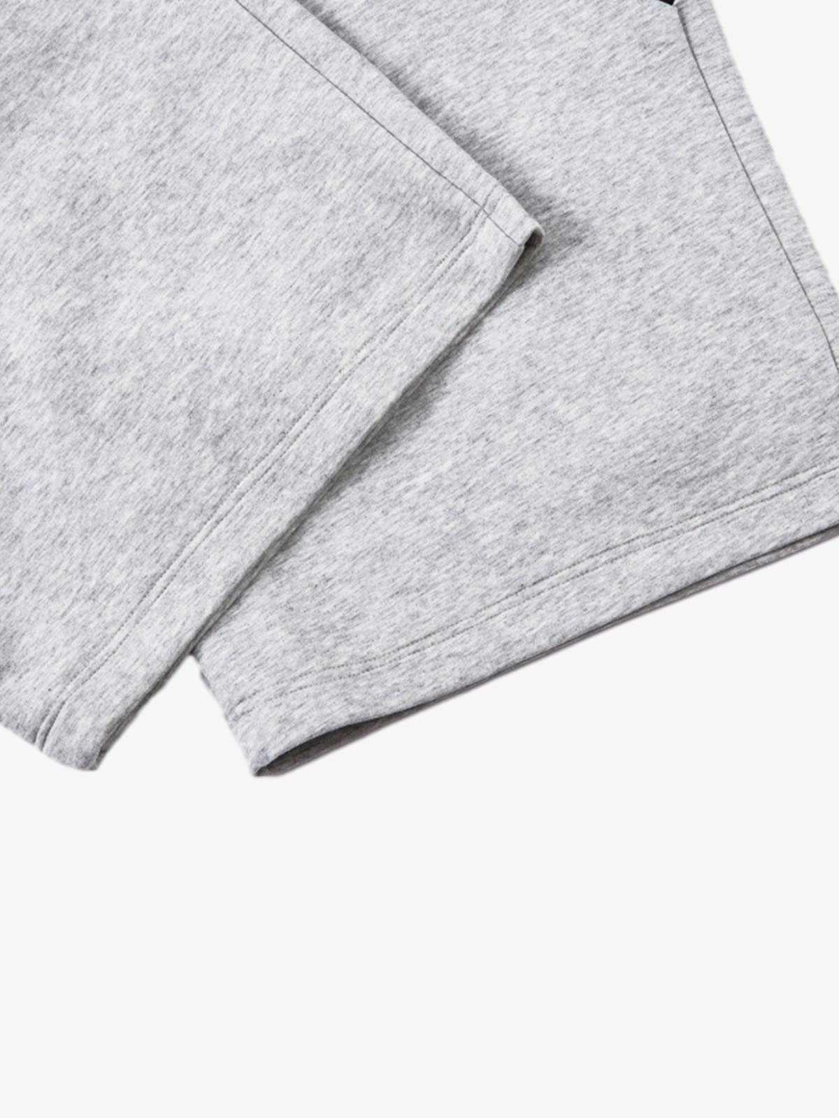 Cotton Blend Casual Wide Leg Sweatpants with Side Striped Panels for Men 