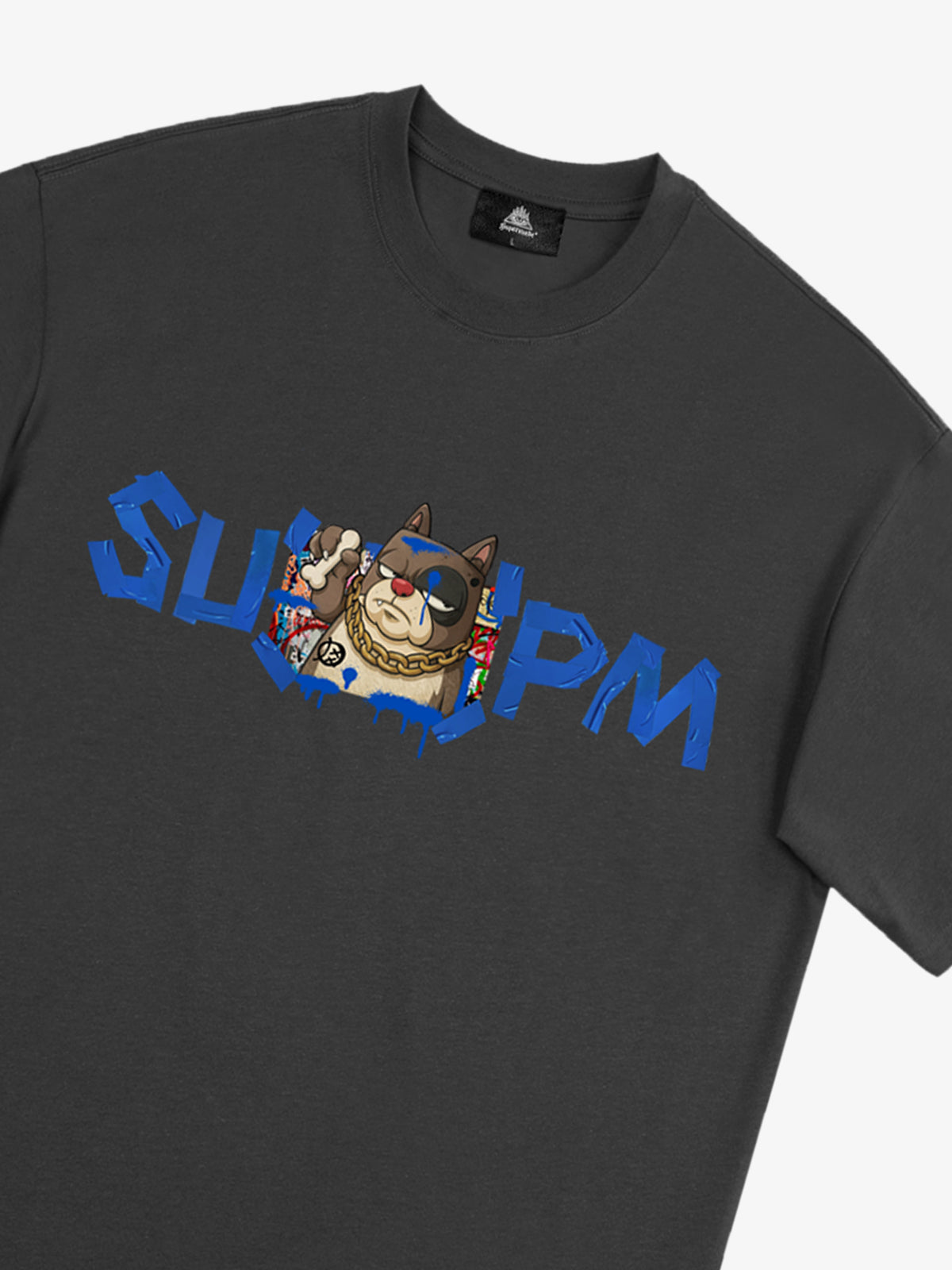 SUPM Graffiti Tape Graphic T-shirt 