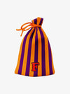 Striped Color-block Knit Hat