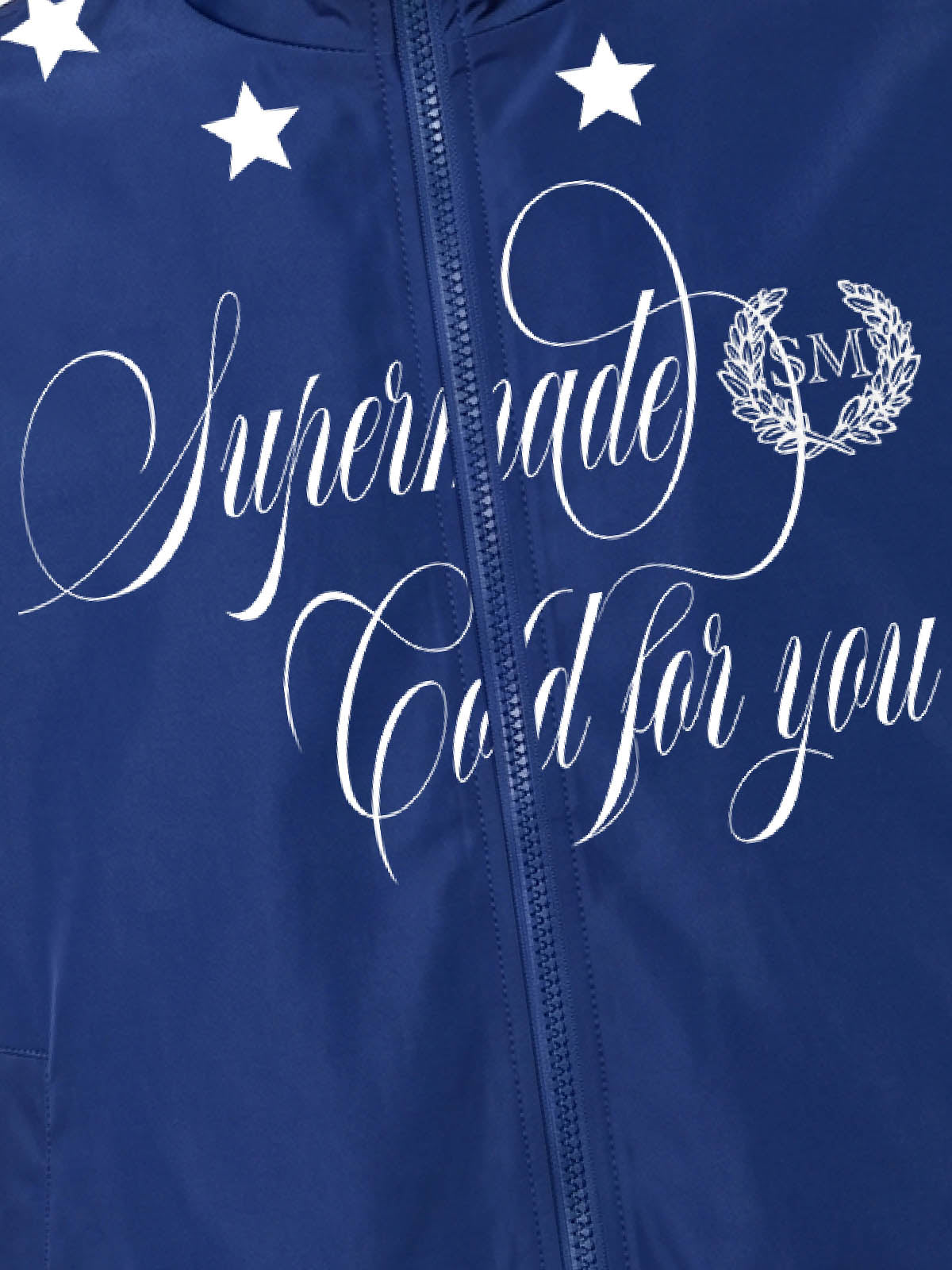 Star Print Short Sleeve Jacket