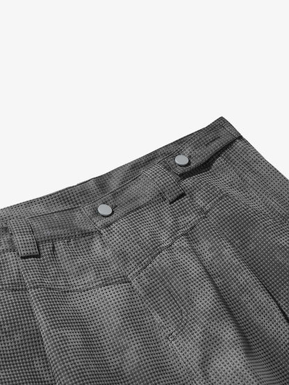 Multi-Pocket Cargo Cropped Pants 