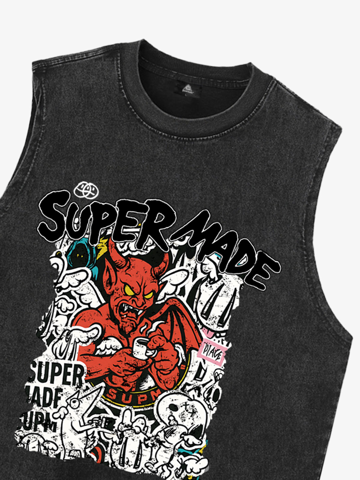 Graphic Muscle Tank Top for Men - Bold Artwork and Comfortable Fit 