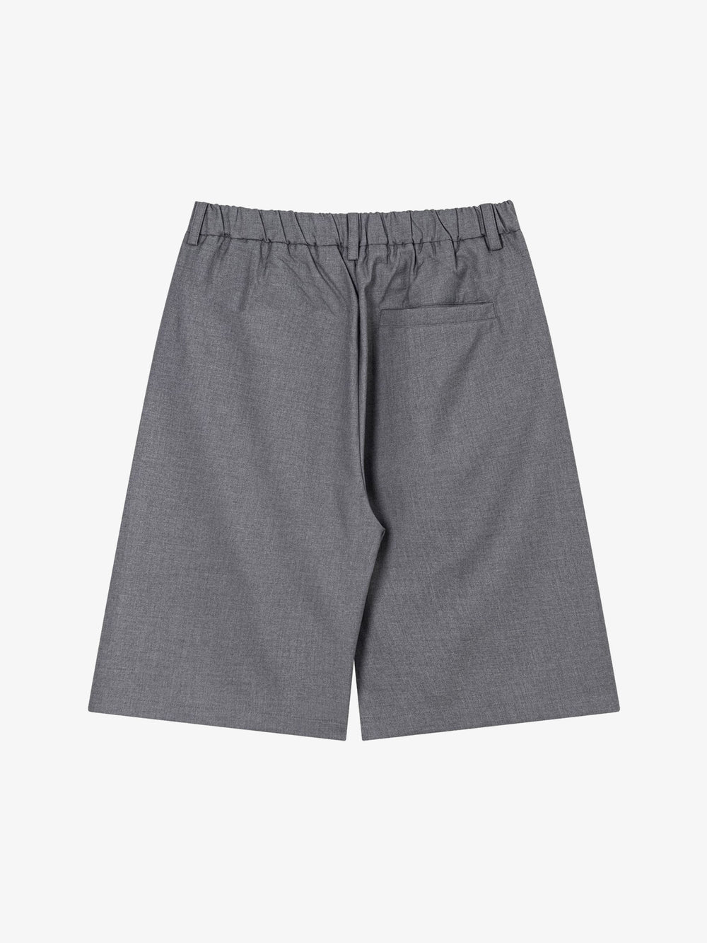 Pleated Suit Shorts