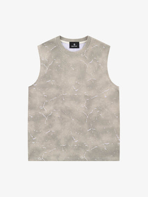Color-Block Distressed Vest