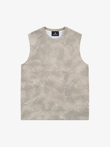 Color-Block Distressed Vest