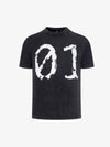 Washed Digital Graffiti T-Shirt