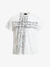 Cross Script Typography T-Shirt