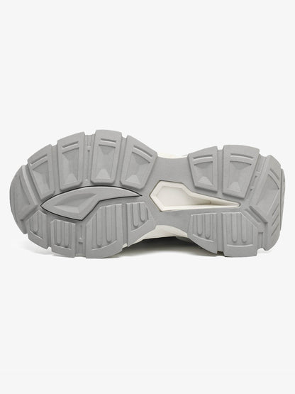 Thesupermade American Retro Invisible Height-enhancing Thick-soled Mecha Sneakers 