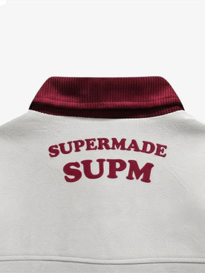 SuperMade Embroidered Jacket with Angel Design 