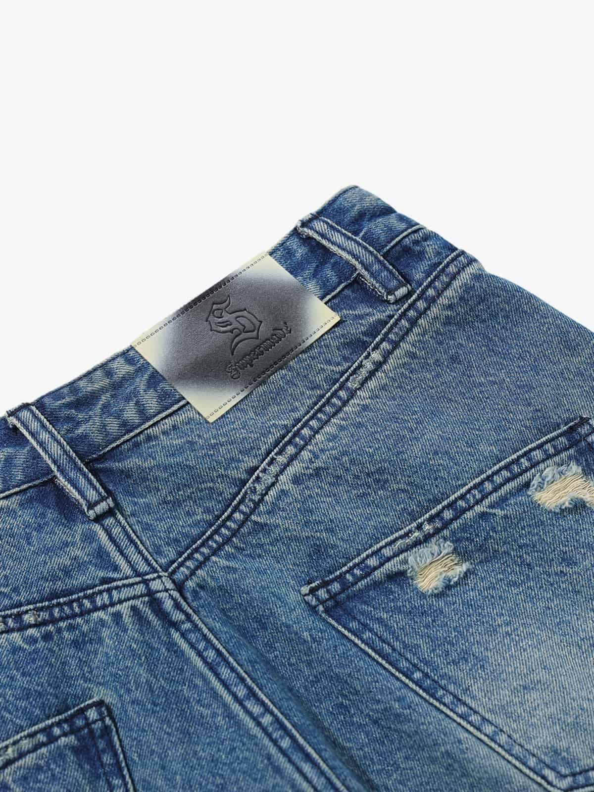 High-Waisted Wide-Leg Cargo Pants with Unique Pocket Design 