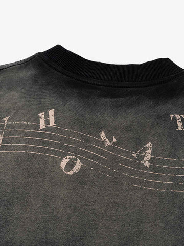 Musical Instrument Graphic Tee – Oversized Cotton Streetwear Fit