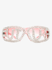 Strassverzierte Sonnenbrille