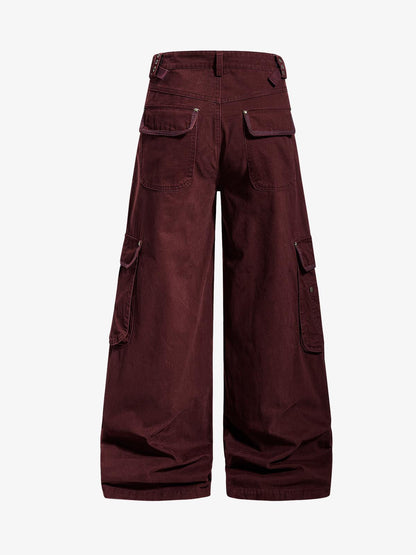 Streetwear Multi-Pocket Baggy Cargo Pants 