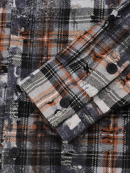 Cozy Plaid Patterned Knitwear for Winter Essentials 