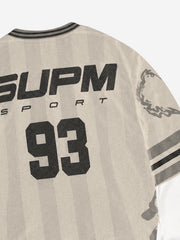 3D Graphic Jersey Long Sleeve Tee