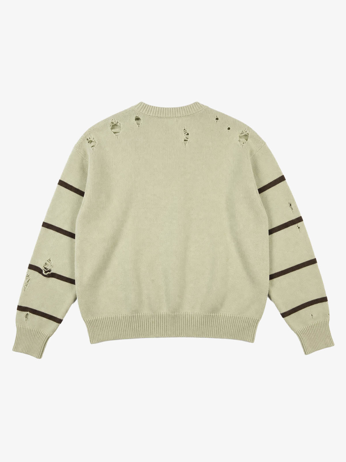 Distressed '23' Appliqué Boxy Fit Sweater