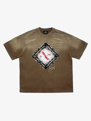 Vintage Distressed Boxing Graphic T-Shirt 