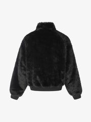 Leopard Reversible Faux-Fur Coat