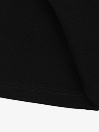 Cotton Oversized T-Shirt with Abstract Graphic Print - Streetwear Style Men's Casual Top 