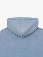 Racing Seatbelt Graphic Washed Distressed Hoodie
