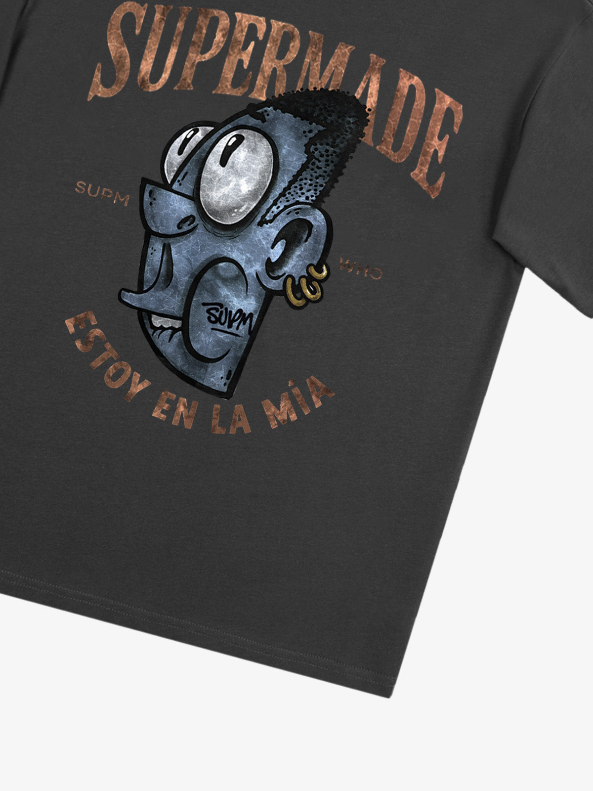 Graphic Print T-Shirt with Bold Artwork and Trendy Design 