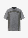 Panel Stitch Cotton T-Shirt 