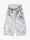 Supermade Distressed Chain And Key Print Baggy Pants 