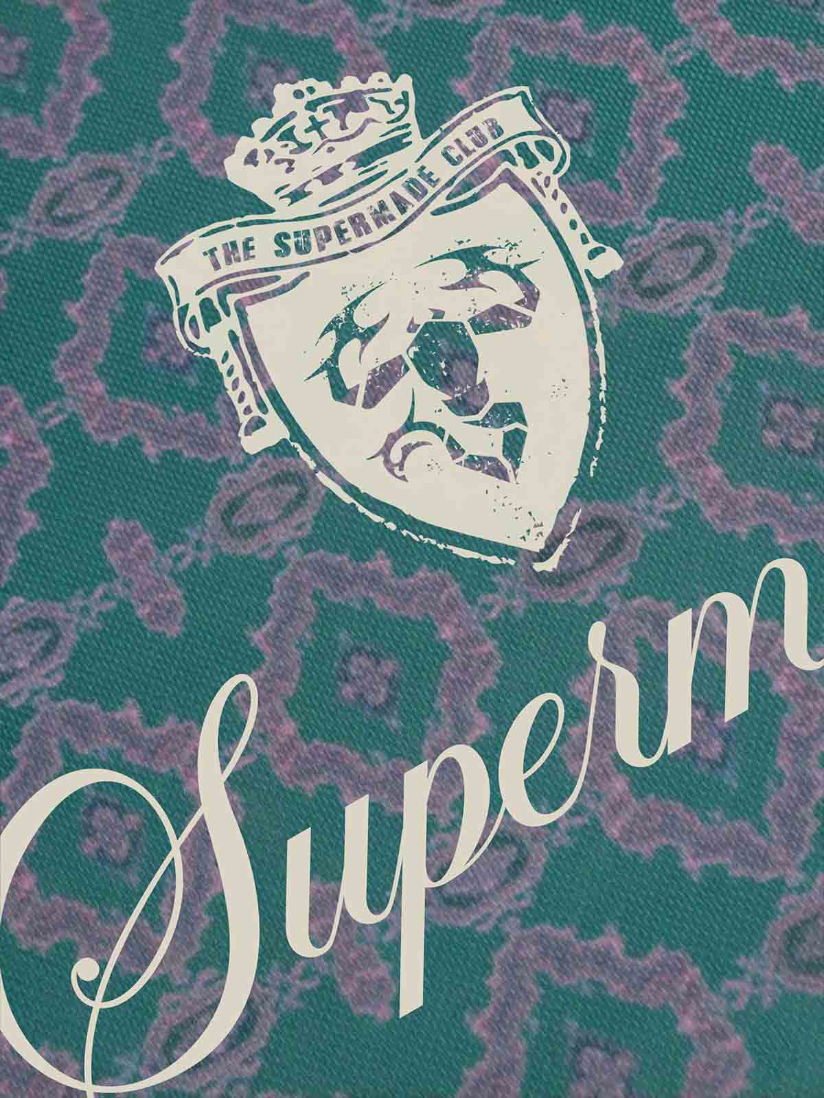 Supermade Classic Retro Baroque Pattern Jersey Design Customization 