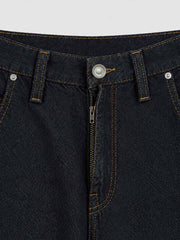 Patch Graphic Wide-Leg Jeans