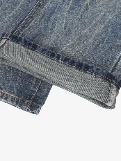 Stylish Silver Gradient Flare Jeans for Women - Perfect for Trendy Outfits 