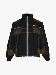 Spray-Washed Multi-Zip Jacket