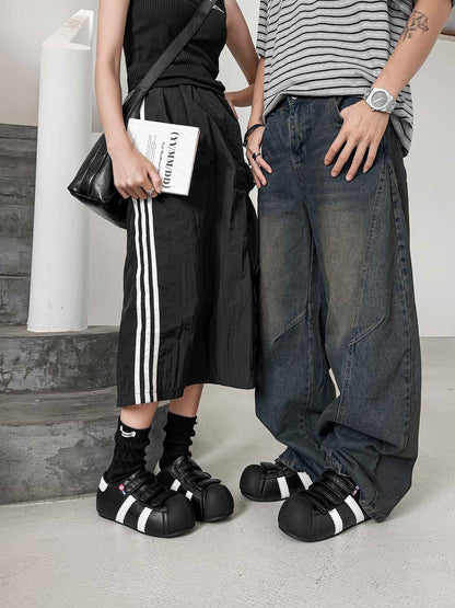 Stylish Velcro Strap Sneakers for Everyday Wear 