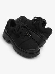 Four-Point Star Denim Chunky Casual Shoes