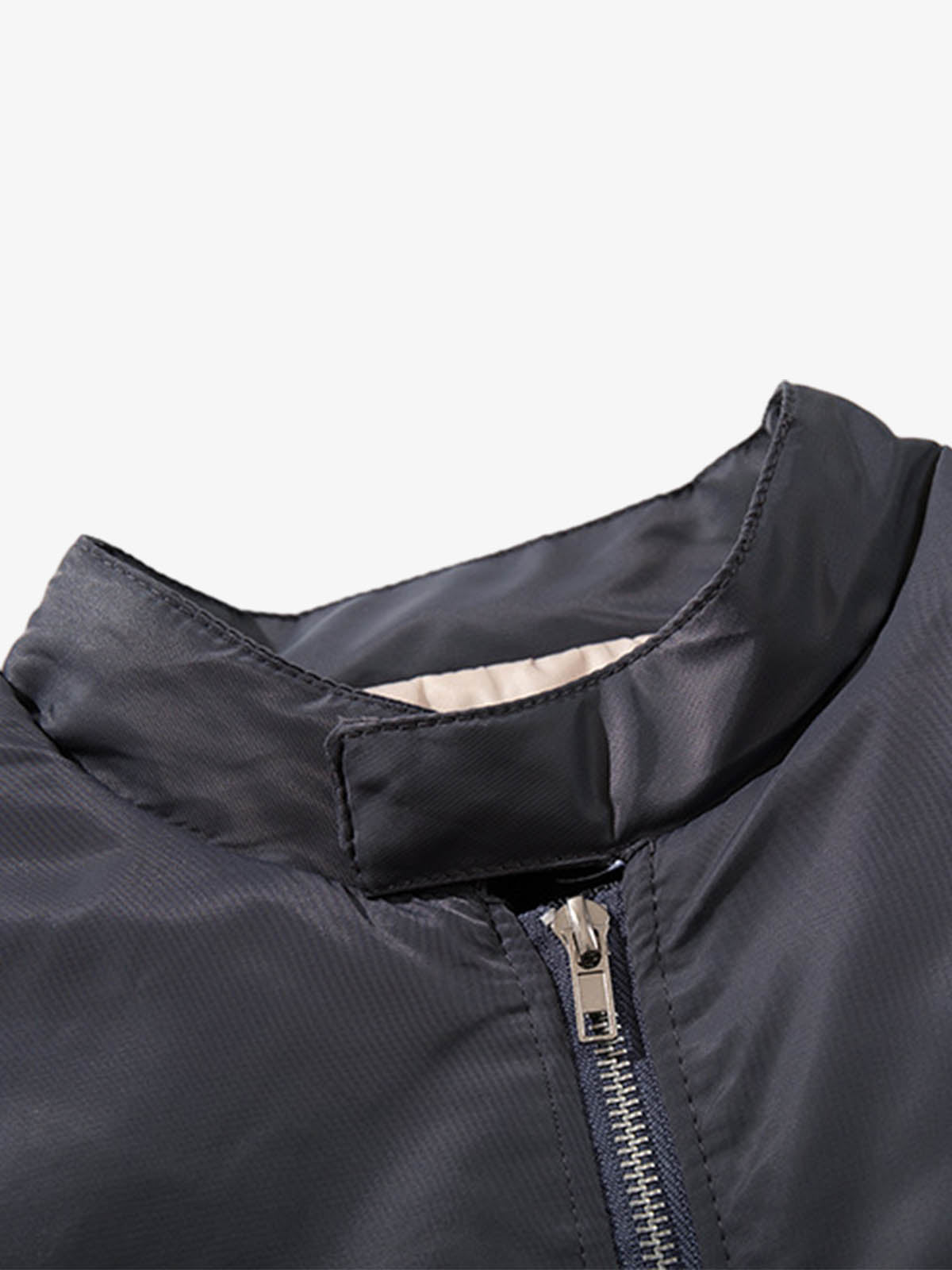 Minimalist Zip Bomber Jacket 