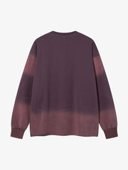 Graffiti Graphic Washed Distressed Long Sleeve Tee