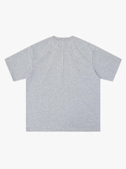 Perlenbesetztes T-Shirt