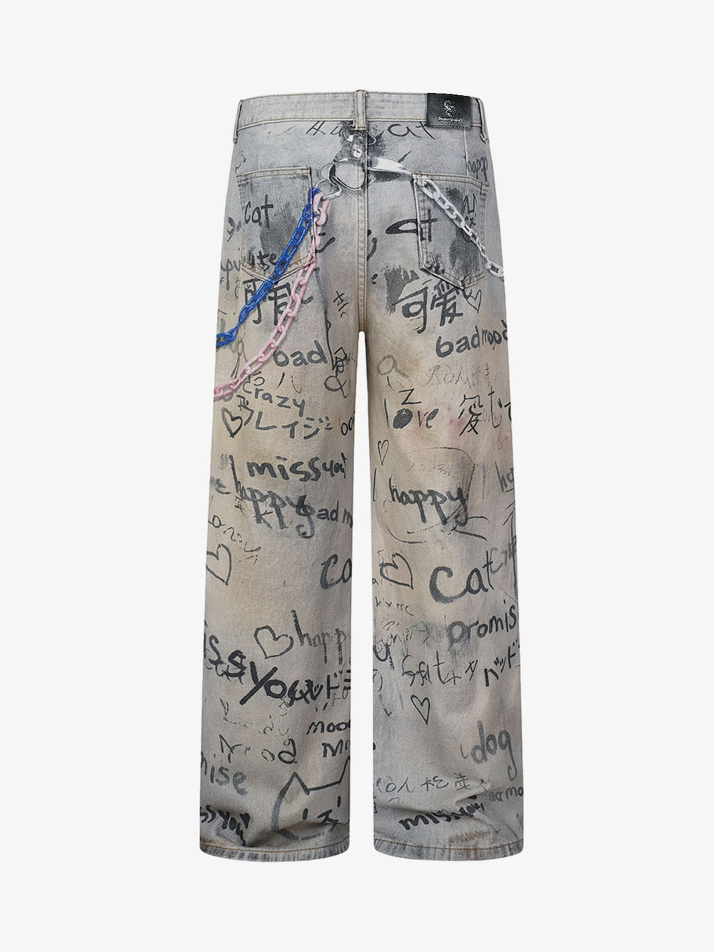 Graffiti Graphic Jeans